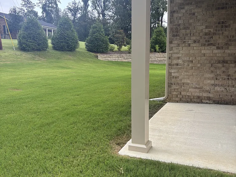 Backyard view