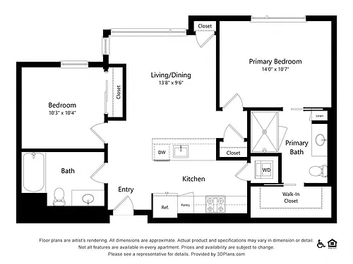 Floor plan 2C-8