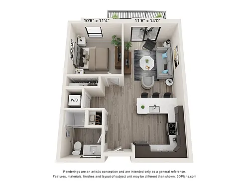Floor plan A1