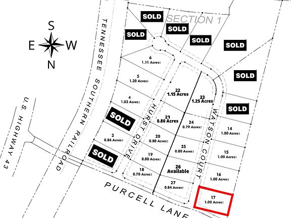 2nd image of 0 Watson Ct Lot 17
