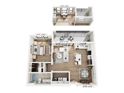 Floor plan A2