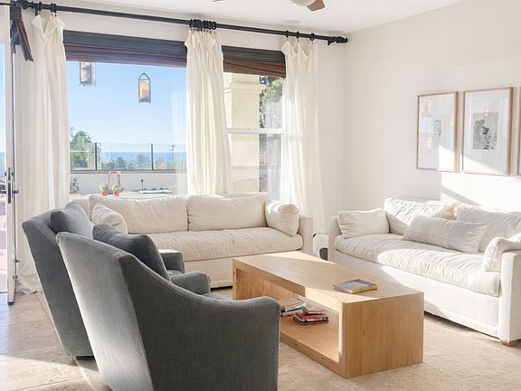 Family room with direct ocean views