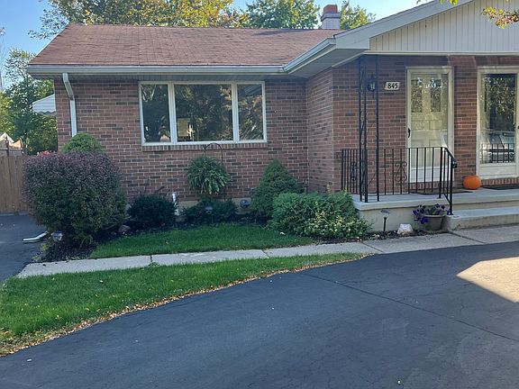 Front left side of duplex