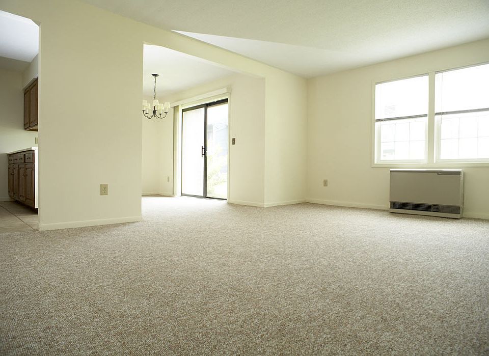 Spacious open floor plan with living room open to kitchen & dining area for entertaining