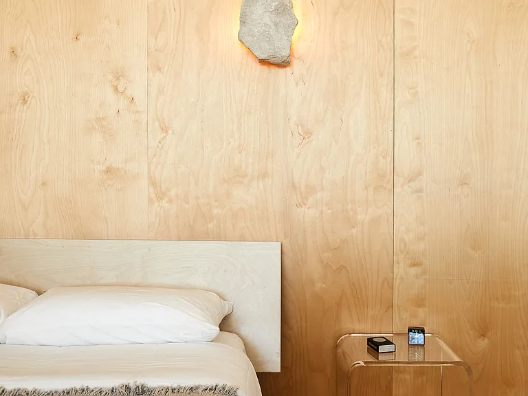 Primary bedroom - queen bed and bath attached