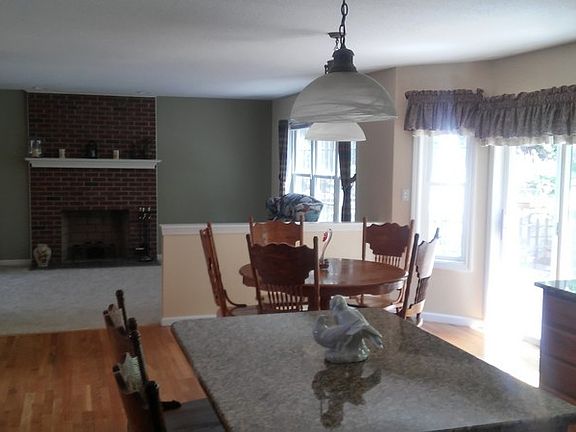 View to the family room