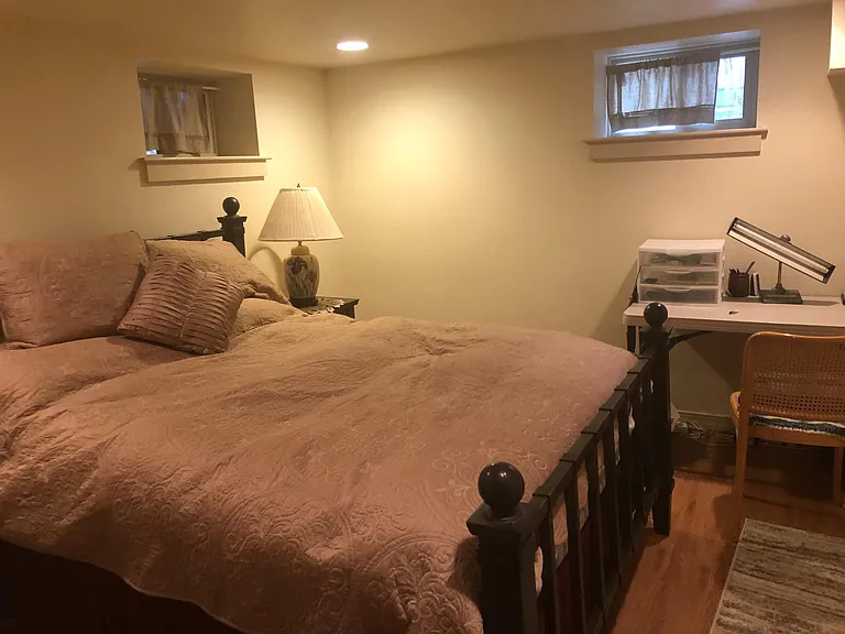 Basement non confirming bedroom