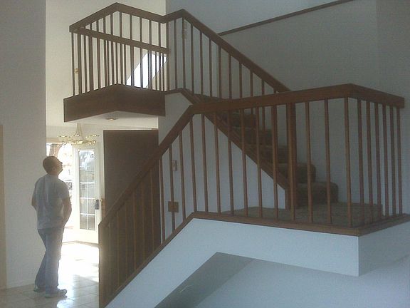 staircase to loft