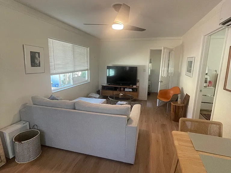 Living room taken from kitchen area