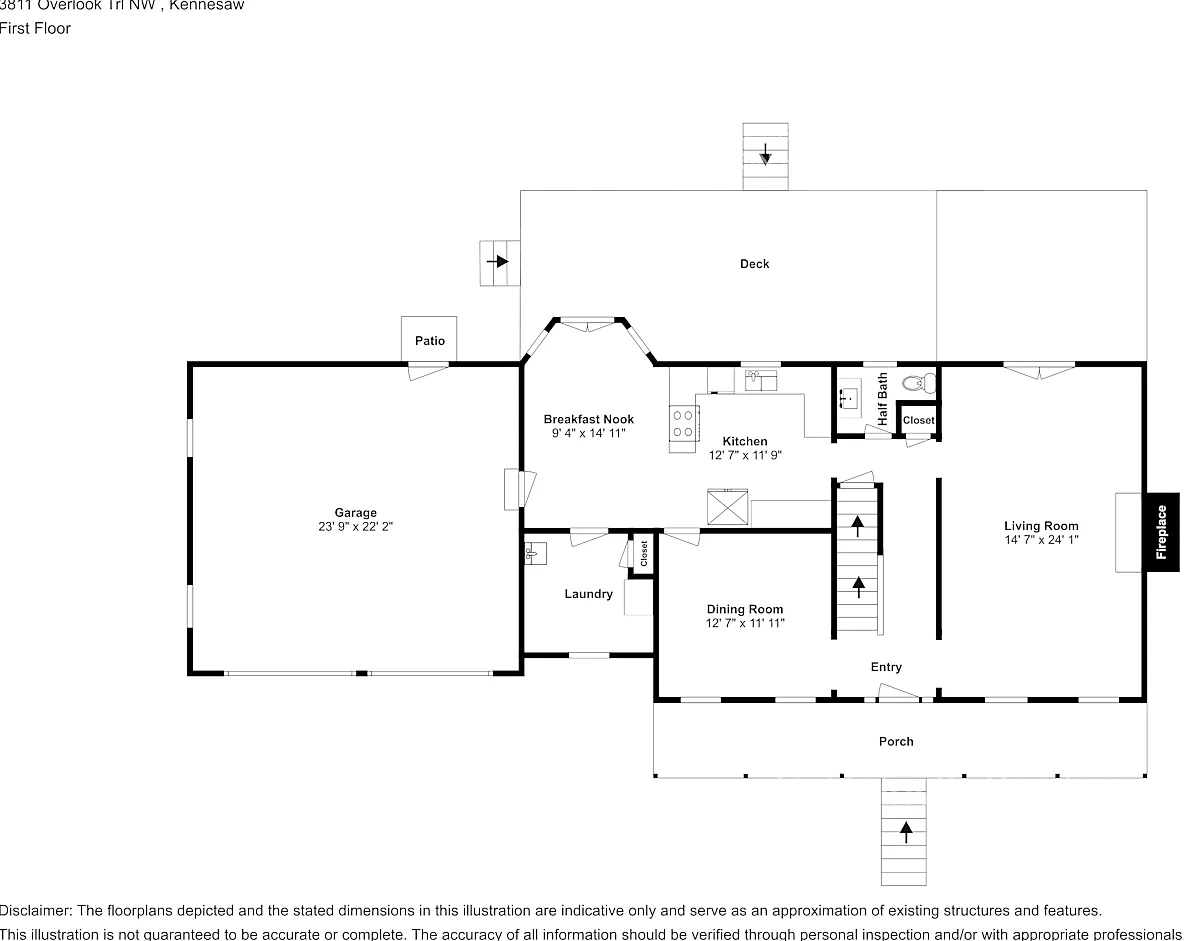 3811 Overlook Trl NW Kennesaw, GA 30144 — Photo 3