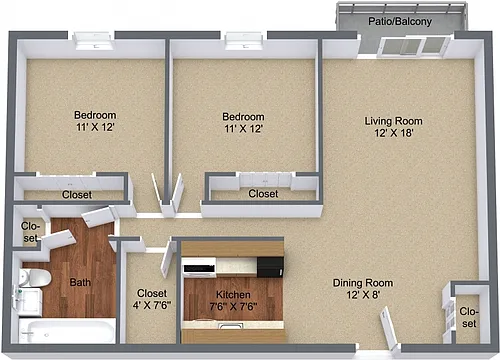 Floor plan Ashmore