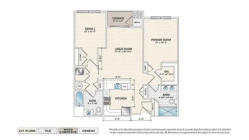 Floor plan The Fairbrook (ME-F2)