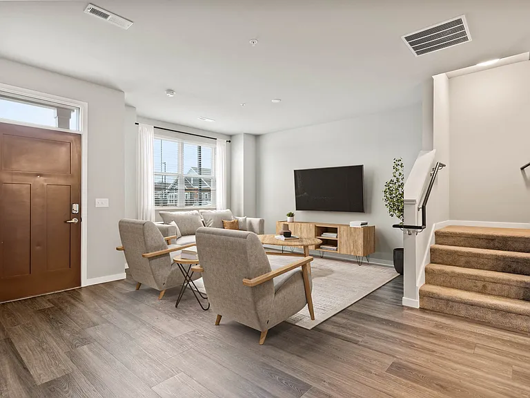 The 85 Living Room | Townhomes T1