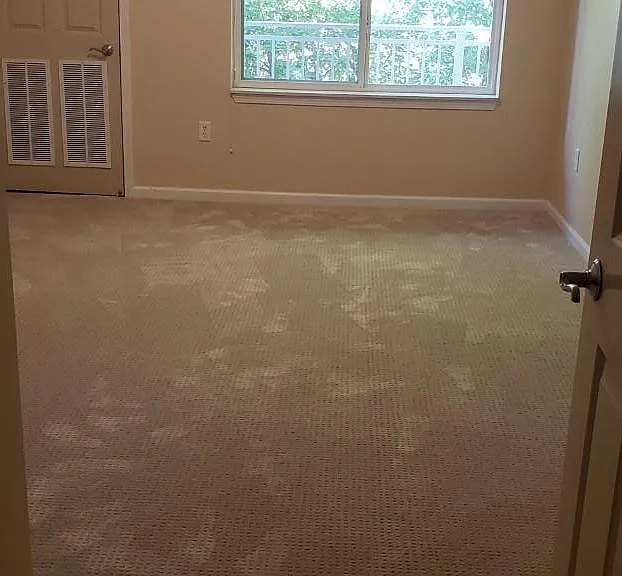 Peaking in the bedroom shows the door to the 2nd access to the balcony