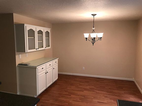 Cozy Dining Room with built-in hutch
