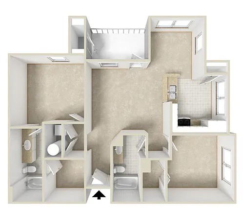 Floor plan B1