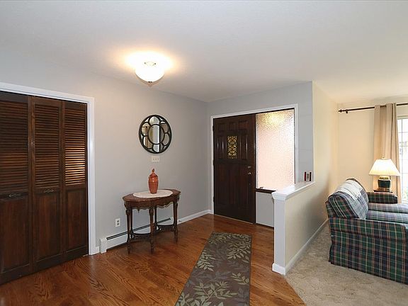 Front Entry with New Hardwood