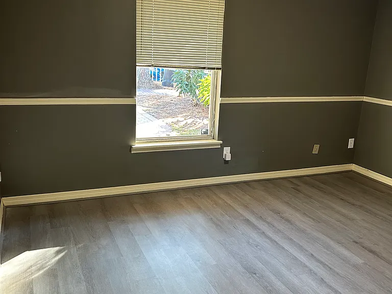 Downstairs master suite