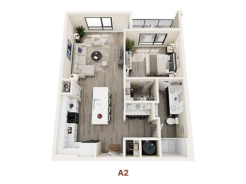 Floor plan A2