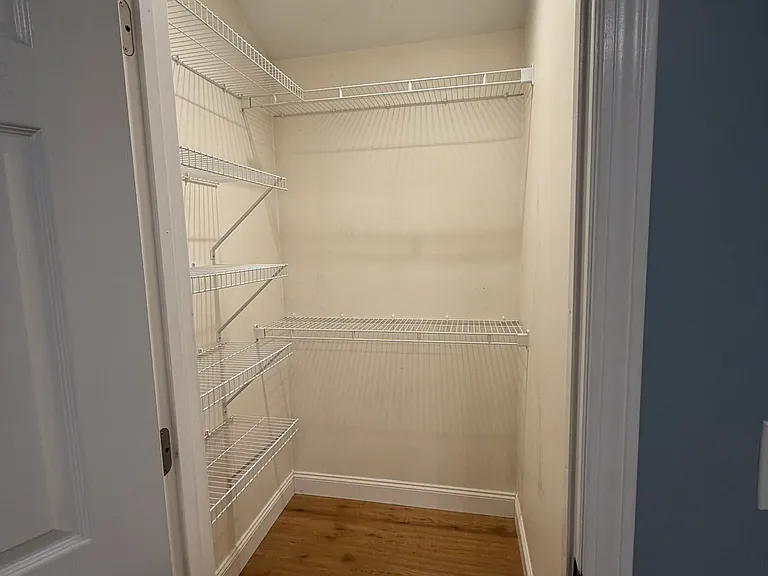 Bedroom walk-in closet
