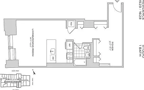70 Pine St #1623 — Photo 18
