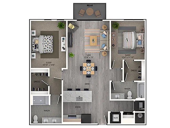 Floor plan C5d