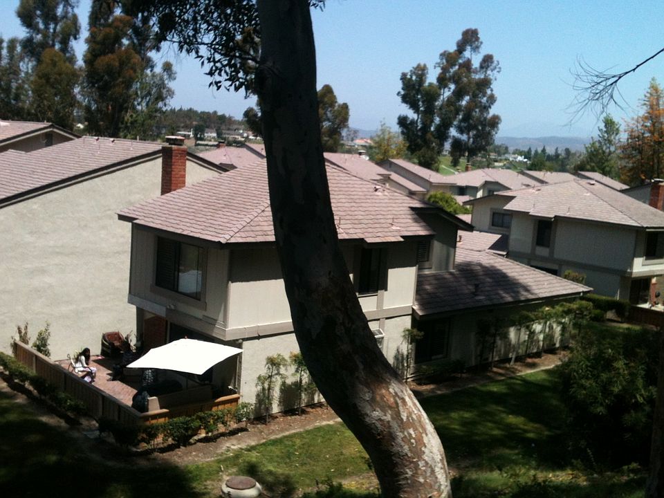 Side view from hill side