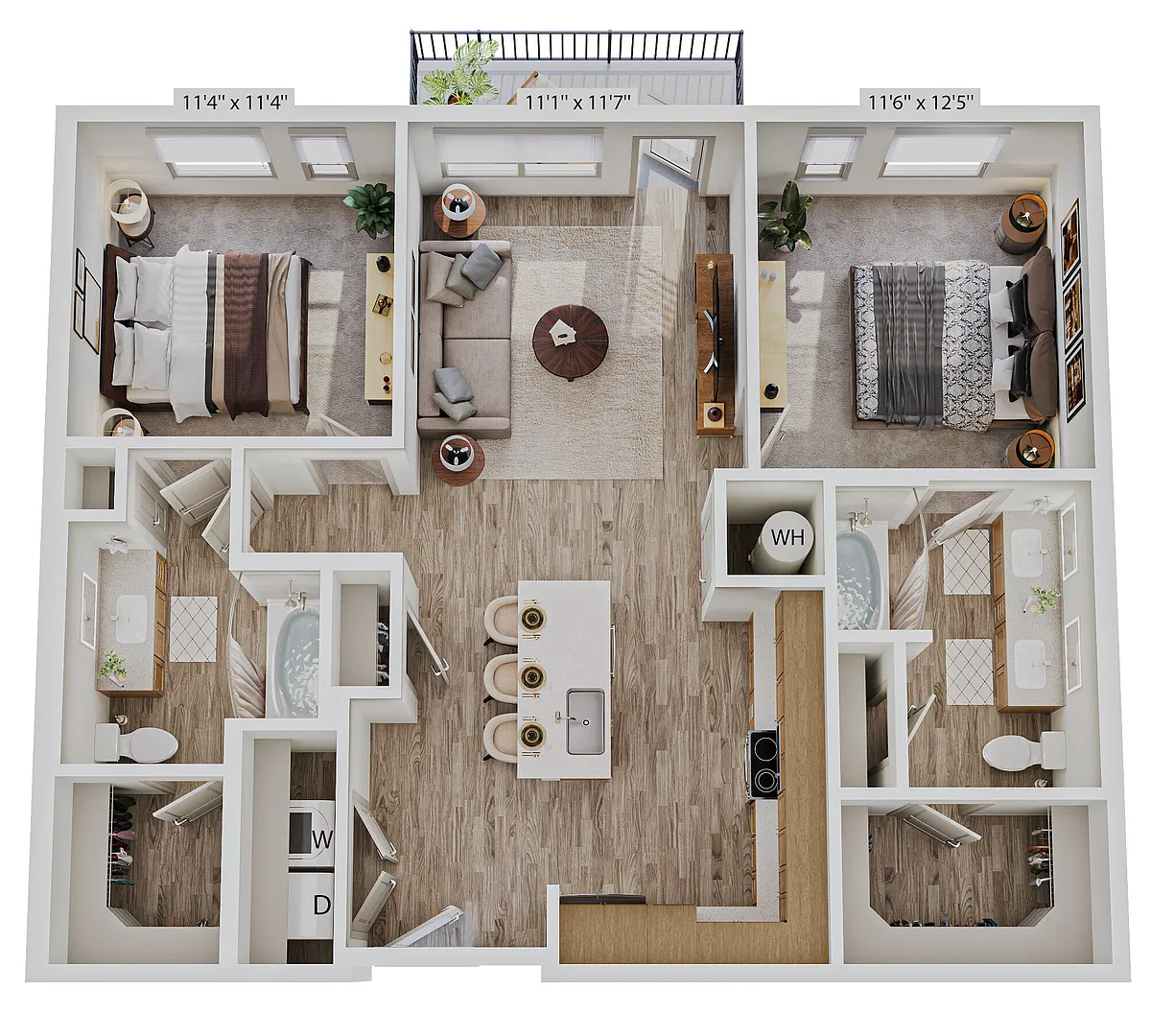 Floor plan B4