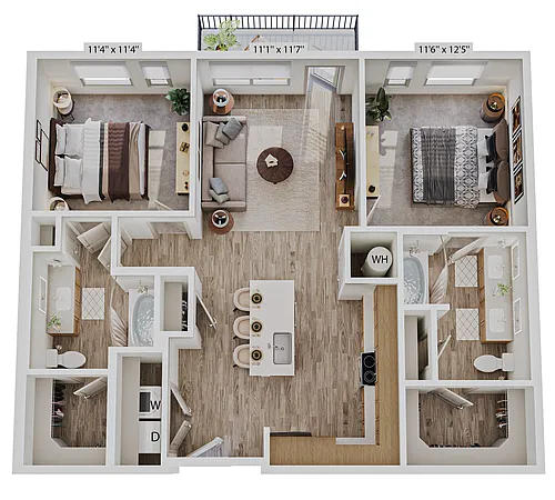Floor plan B4