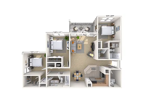 Floor plan The Truxton