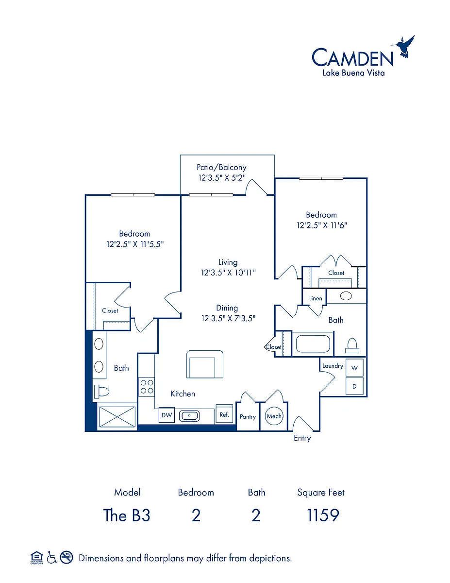 Floor plan B3