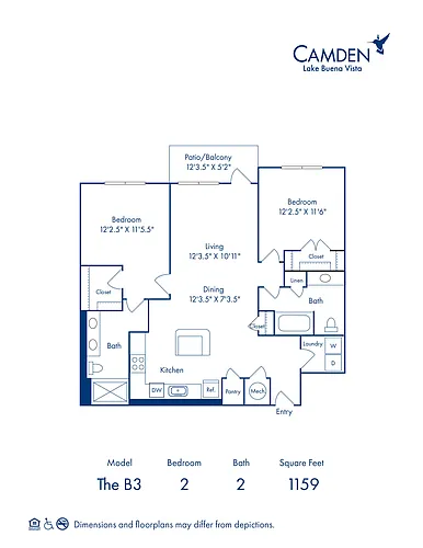 Floor plan B3