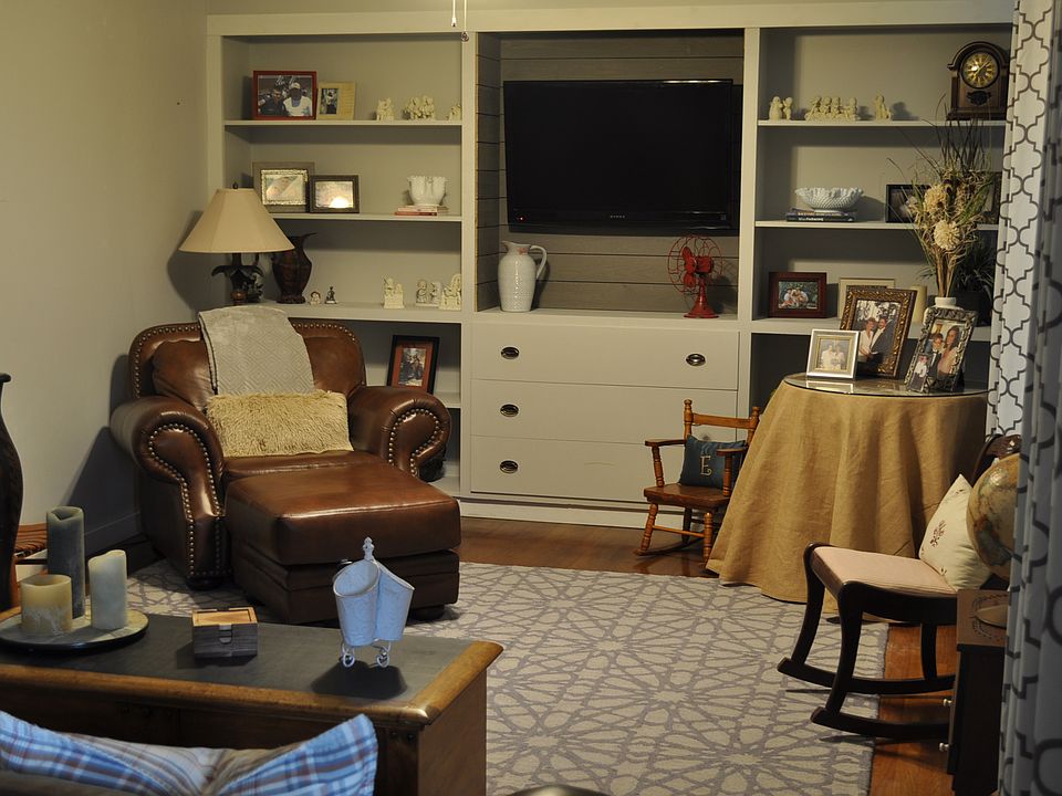 Built-Ins in Living Room