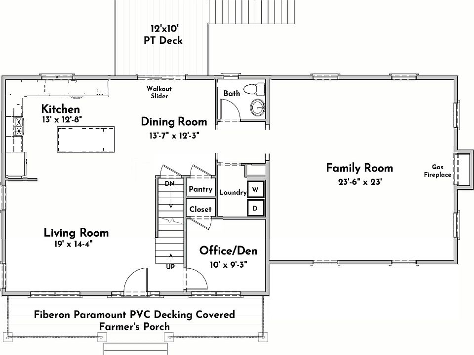 First Floor Plan Subject to Change