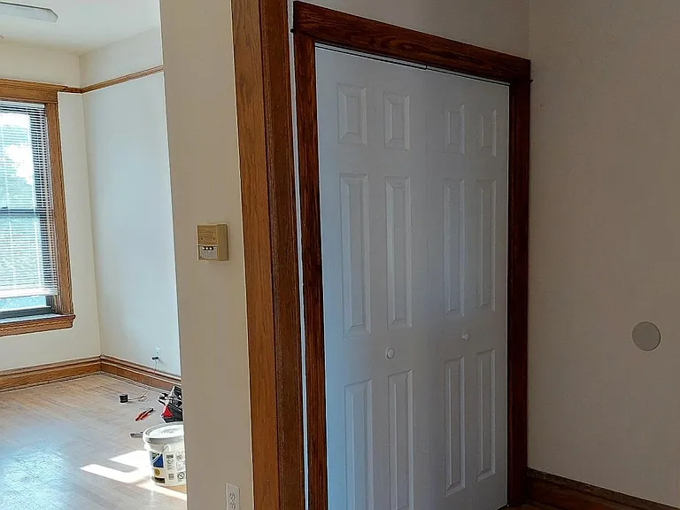 Large entry closet