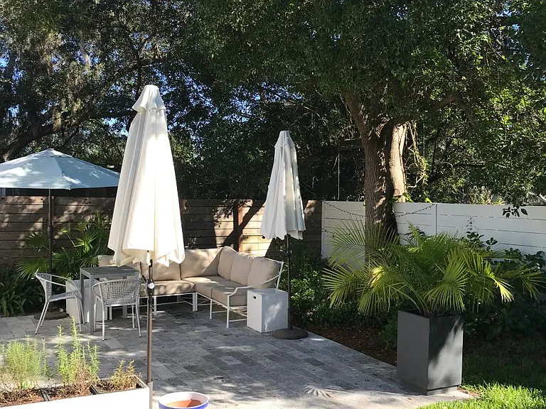 Patio area