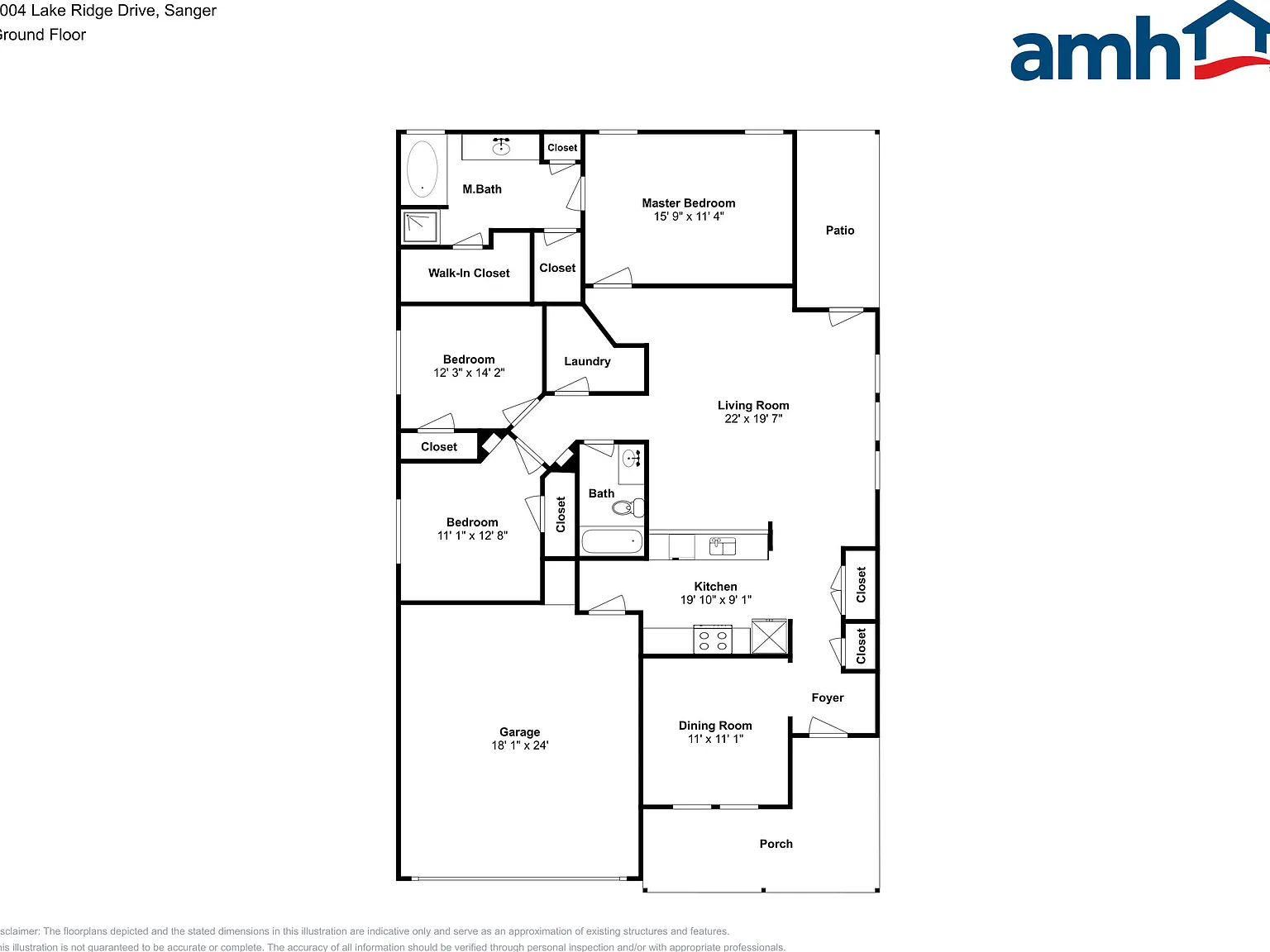 3 bed, 2.0 bath, 1593 sqft, $2,075 — Photo 2
