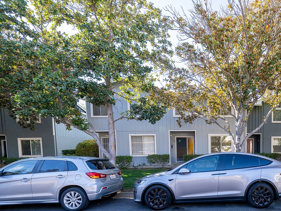 Front with beautiful trees