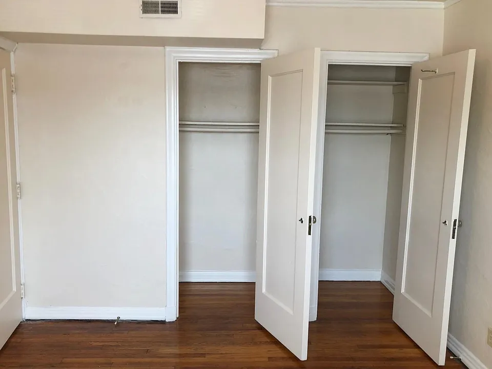 Ample Closet Space