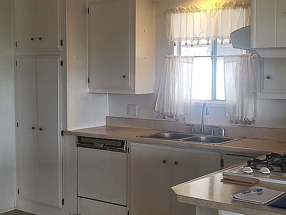 kitchen view by living room