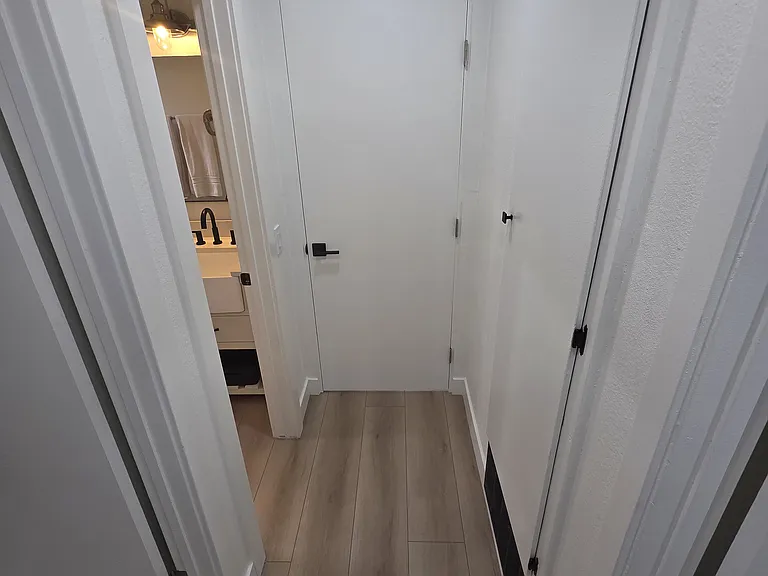 Hallway view from inside Suite