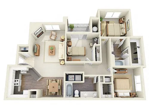 Floor plan Morisot