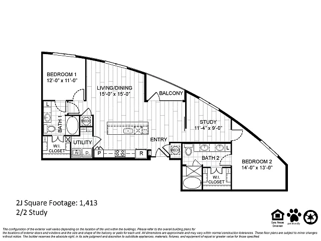 Floor plan B6 Renovated