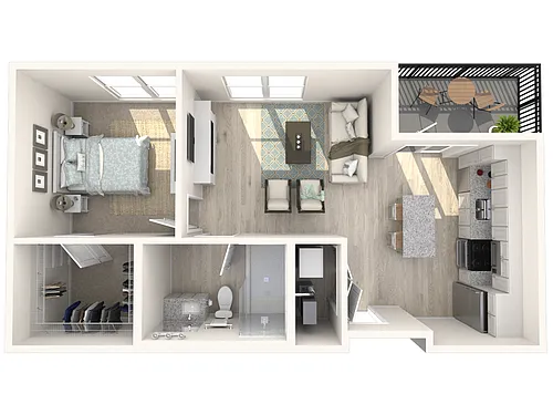 Floor plan A21