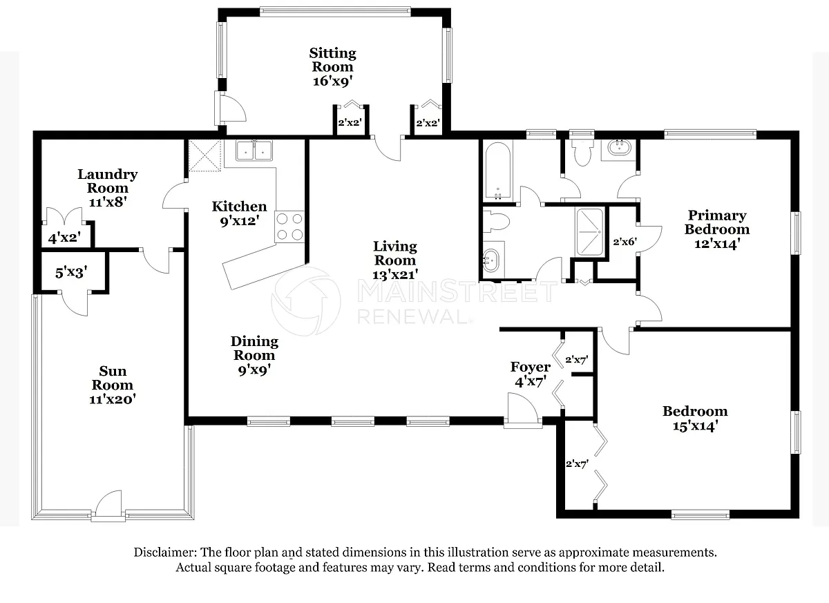 Floor Plan - 7117 Cambridge St