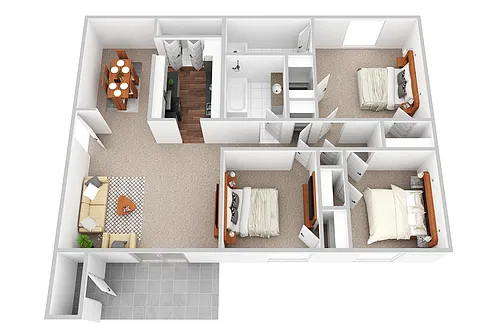 Floor plan The Riverbend