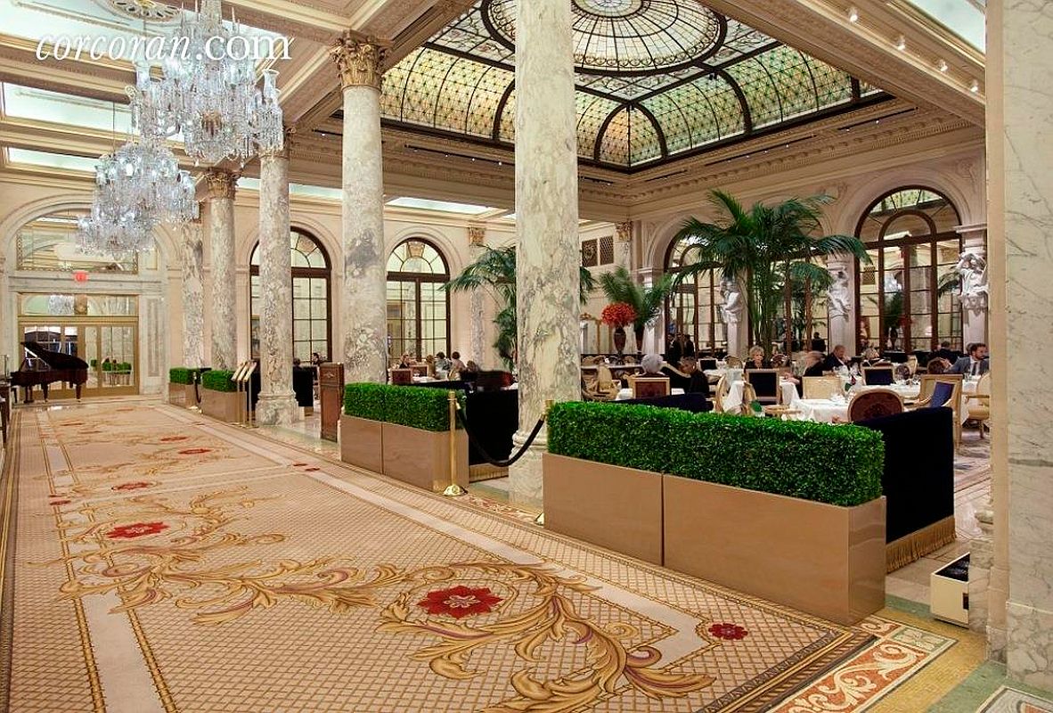 The Palm Court: The Plaza Hotel & Residences New York, NY EverGreene  performed an extensive interior renovation of public …