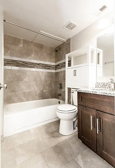 Fully remodeled bathroom