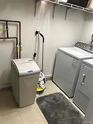 Laundry Room and Water Softner