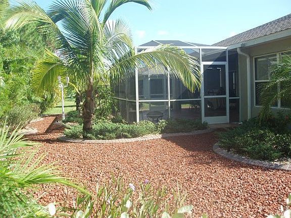 New Landscaping in Rear